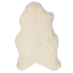 Icelandic lambskin, 90+, short hair, natural white (2)